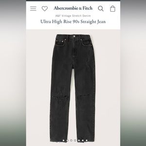 Ultra High Rise 90s Straight Jean 29L